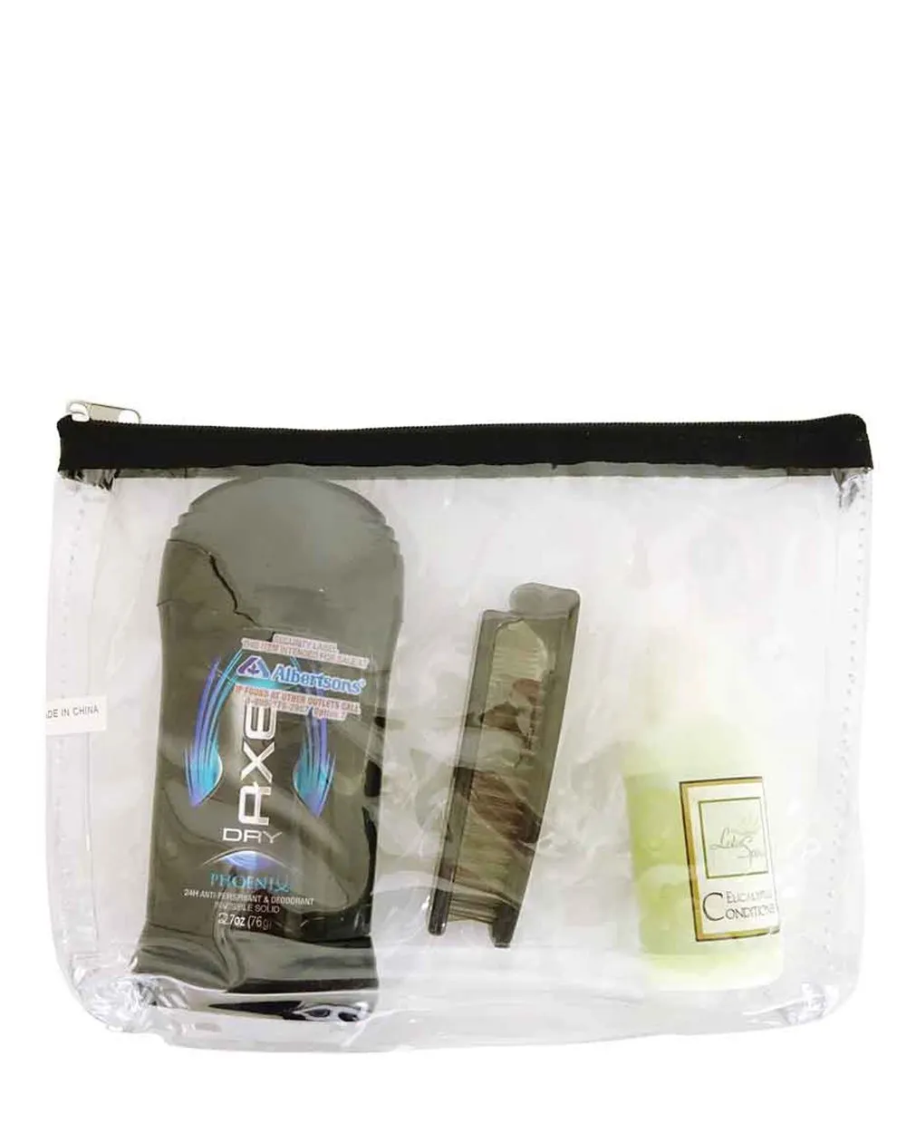 360 ct Multi Purpose Clear Makeup Bag - By Case