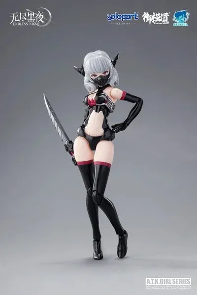 A.T.K. Girl Endless Night Vampire Camilla 1/12 Scale Model Kit