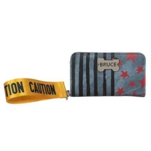 Birds of Prey Harley Quinn Caution Tape Tech Wallet