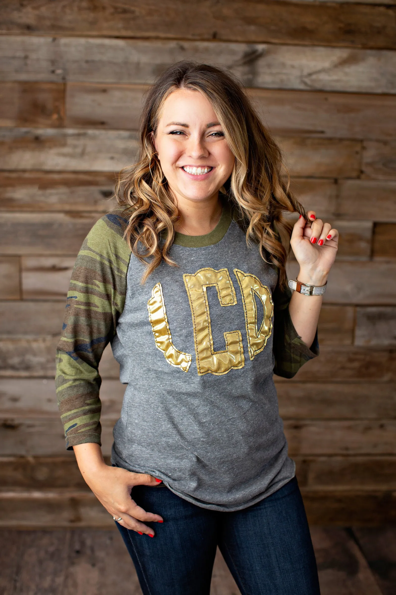 Camo Monogrammed Raglan - 2020