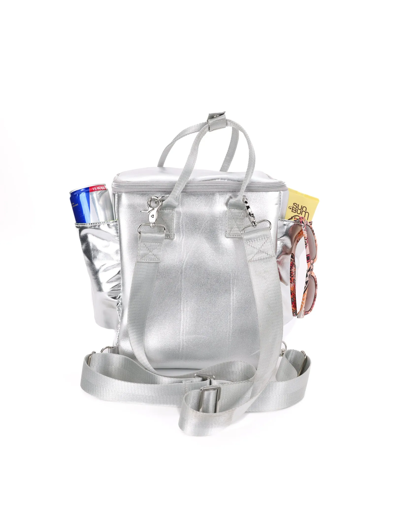 Cooler / Lunch Bag | 12-Pack Claw Can | Silver