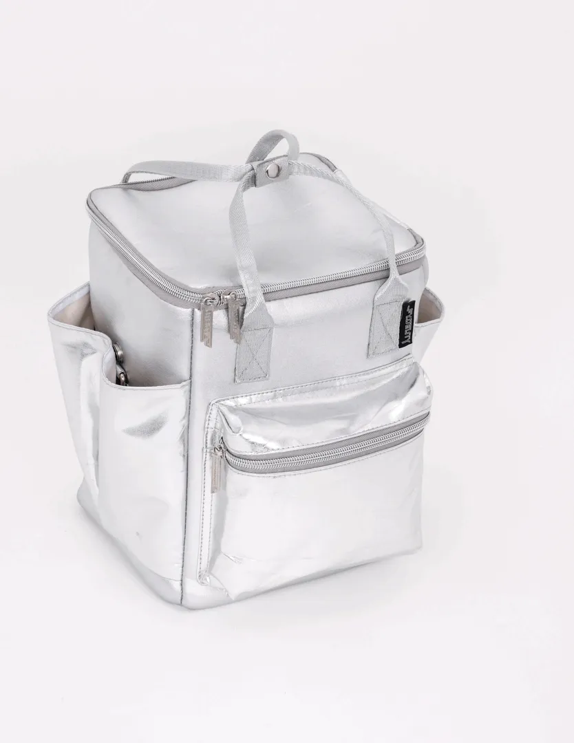 Cooler / Lunch Bag | 12-Pack Claw Can | Silver