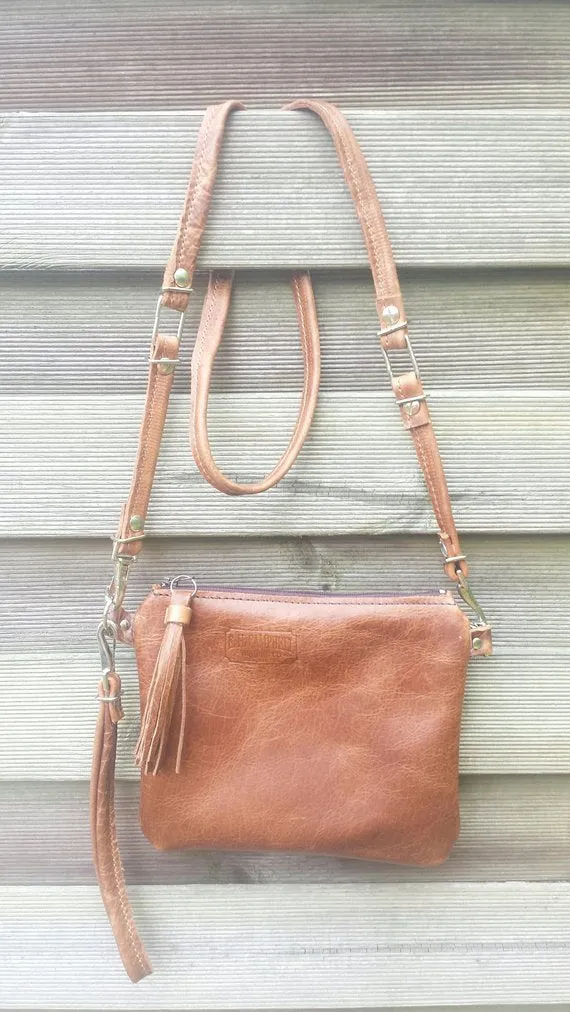 Cross Body Leather Purse