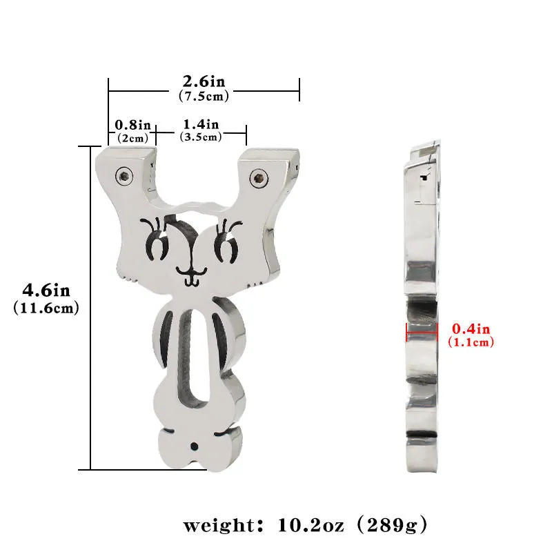 Cute Bunny Stainless Steel Slingshot