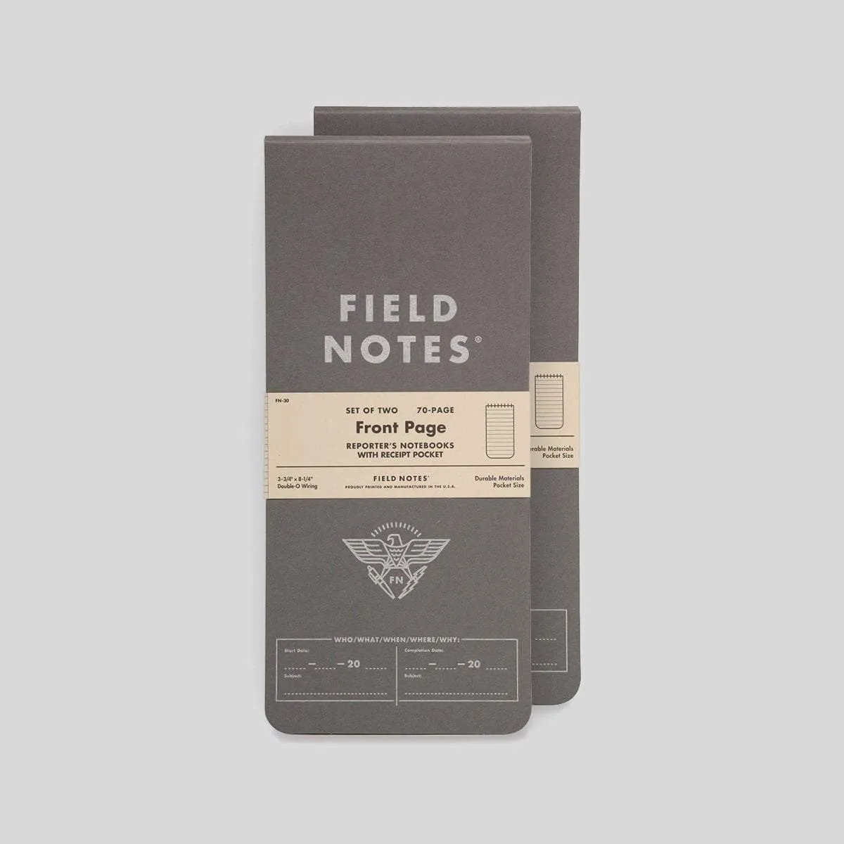 Field Notes Reporters Notebook