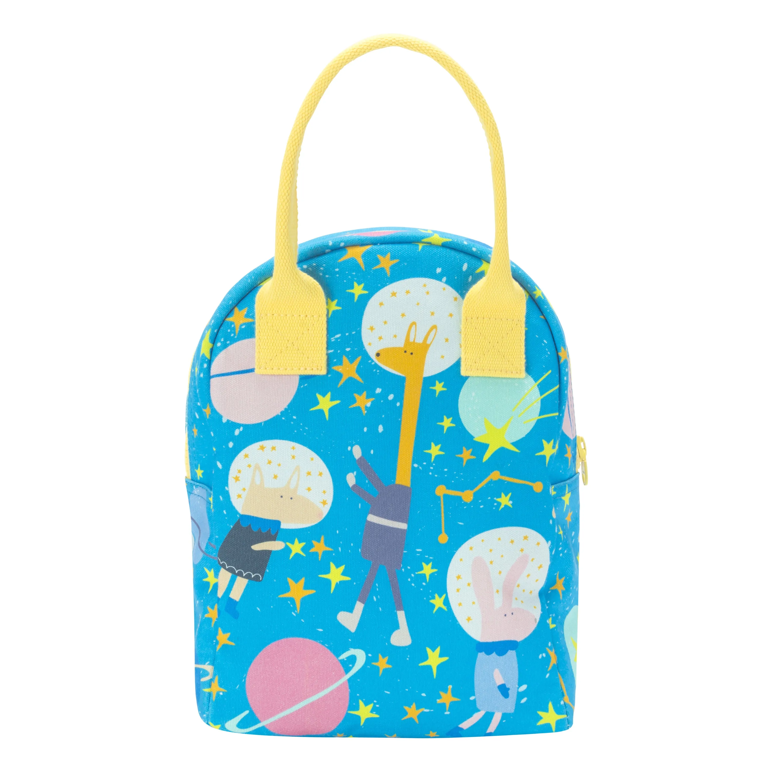 Fluf Zipper Lunch Bag - Astro Party