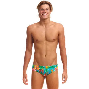 Funky Trunks - Blue Hawaii - Mens Eco Classic Briefs