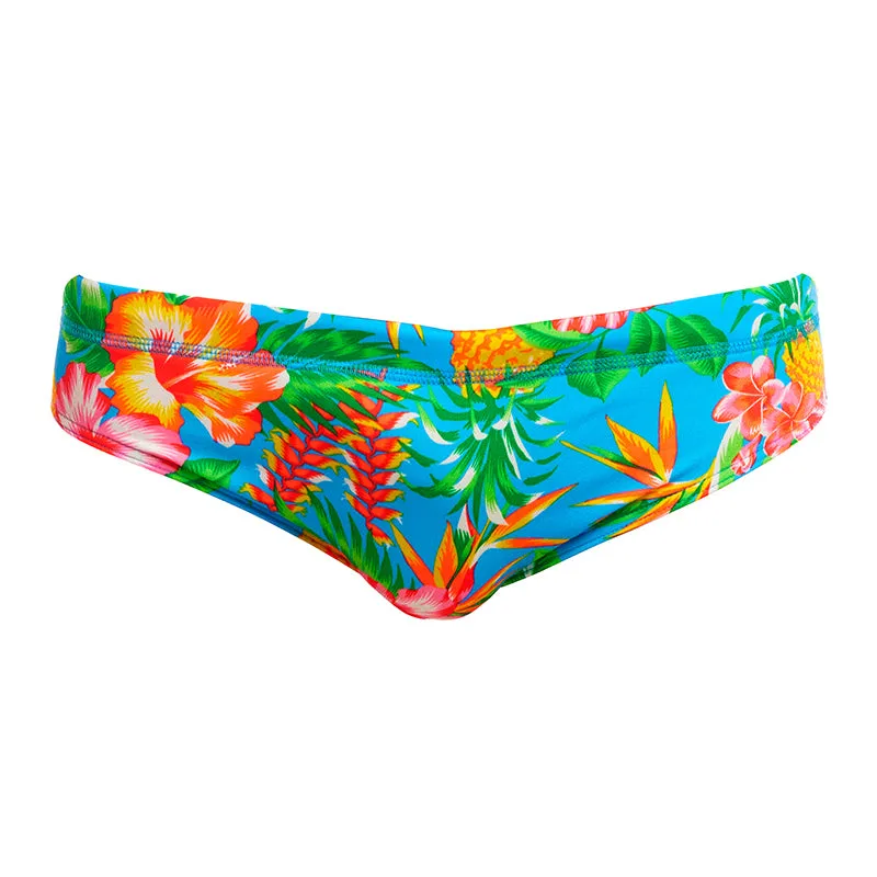 Funky Trunks - Blue Hawaii - Mens Eco Classic Briefs