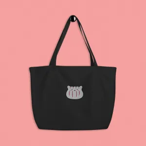 Har Gow Embroidered Large Tote