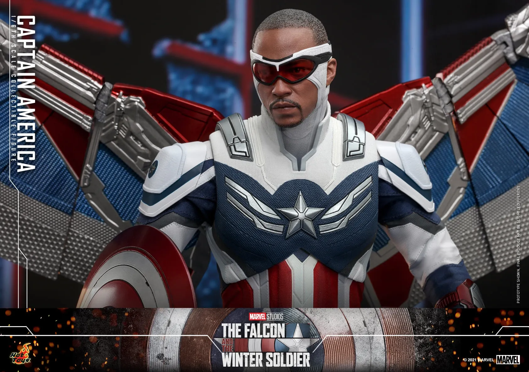 Hot Toys - TMS040 - The Falcon and the Winter Soldier - 1/6th scale Captain America Collectible Figure