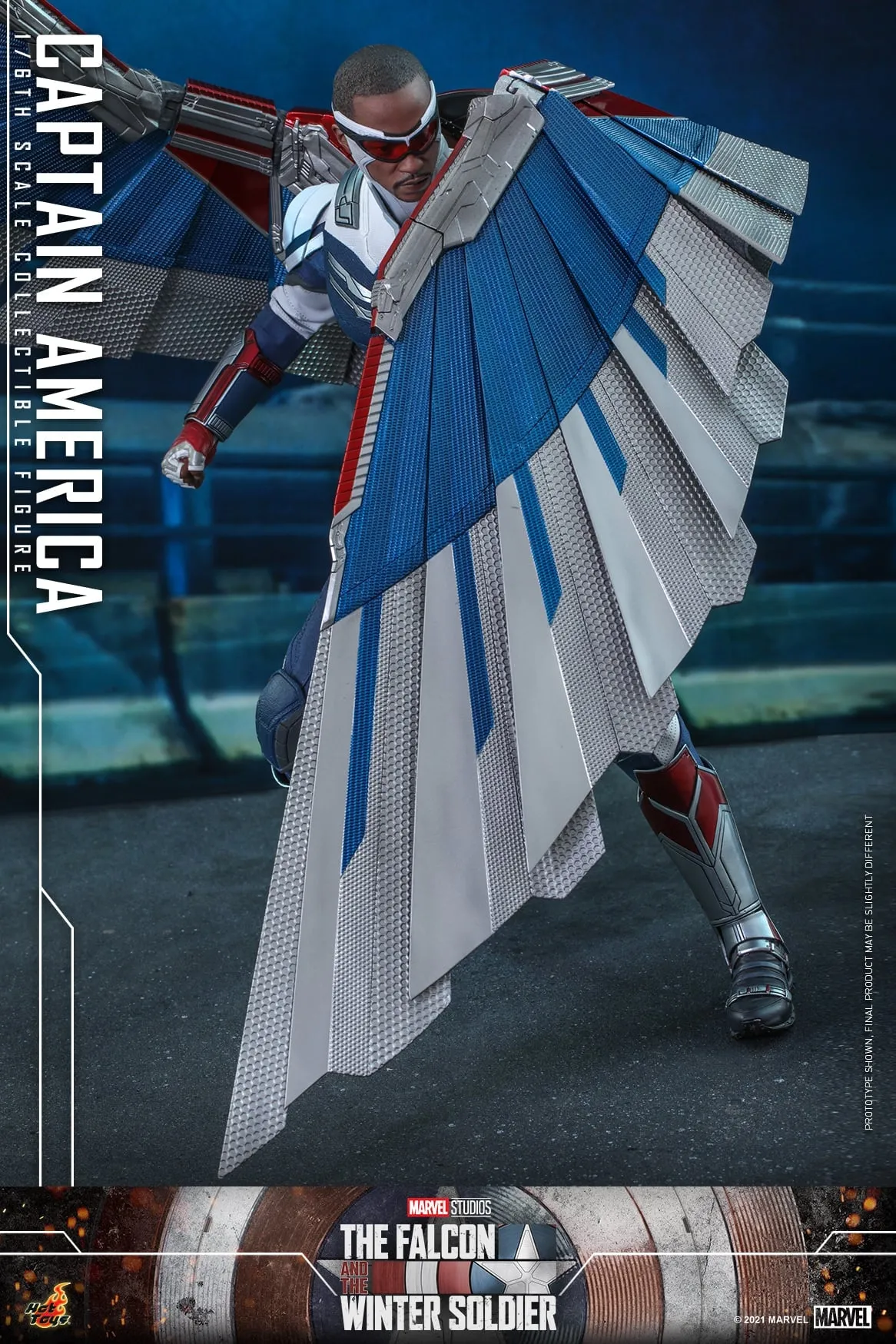 Hot Toys - TMS040 - The Falcon and the Winter Soldier - 1/6th scale Captain America Collectible Figure