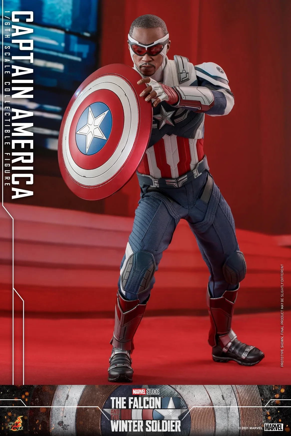 Hot Toys - TMS040 - The Falcon and the Winter Soldier - 1/6th scale Captain America Collectible Figure