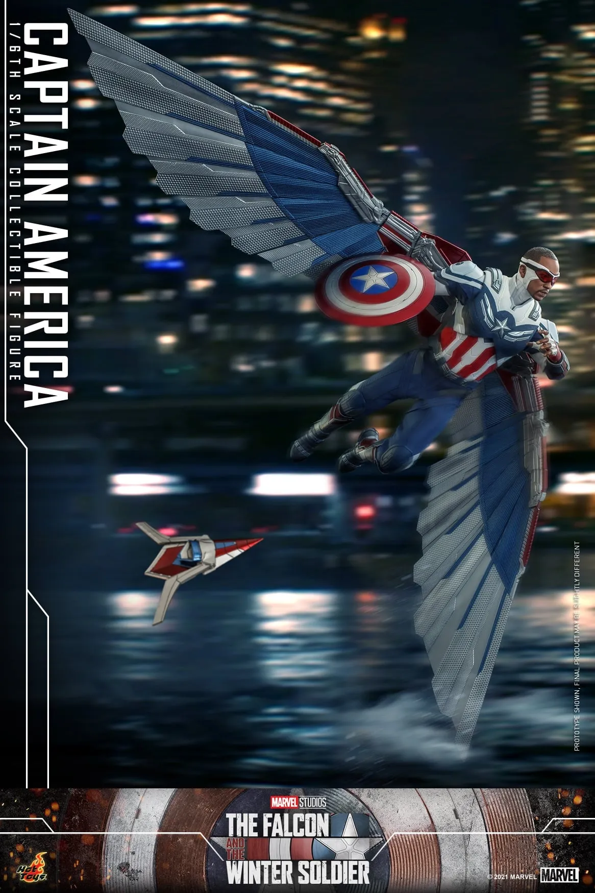 Hot Toys - TMS040 - The Falcon and the Winter Soldier - 1/6th scale Captain America Collectible Figure