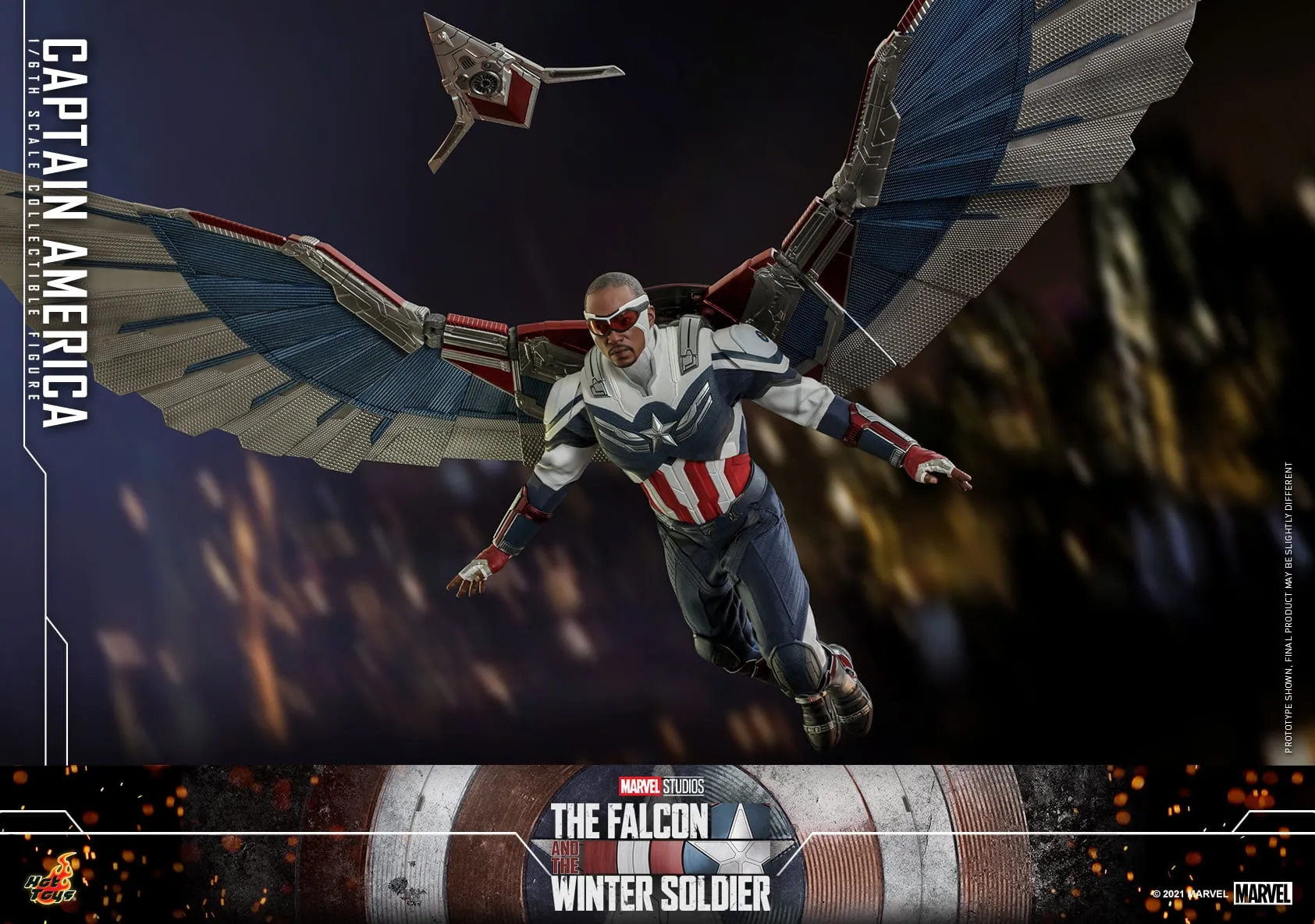 Hot Toys - TMS040 - The Falcon and the Winter Soldier - 1/6th scale Captain America Collectible Figure