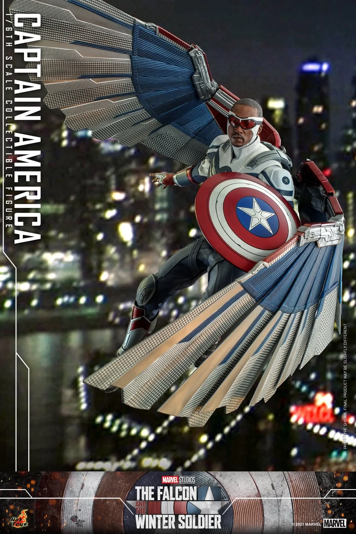 Hot Toys - TMS040 - The Falcon and the Winter Soldier - 1/6th scale Captain America Collectible Figure