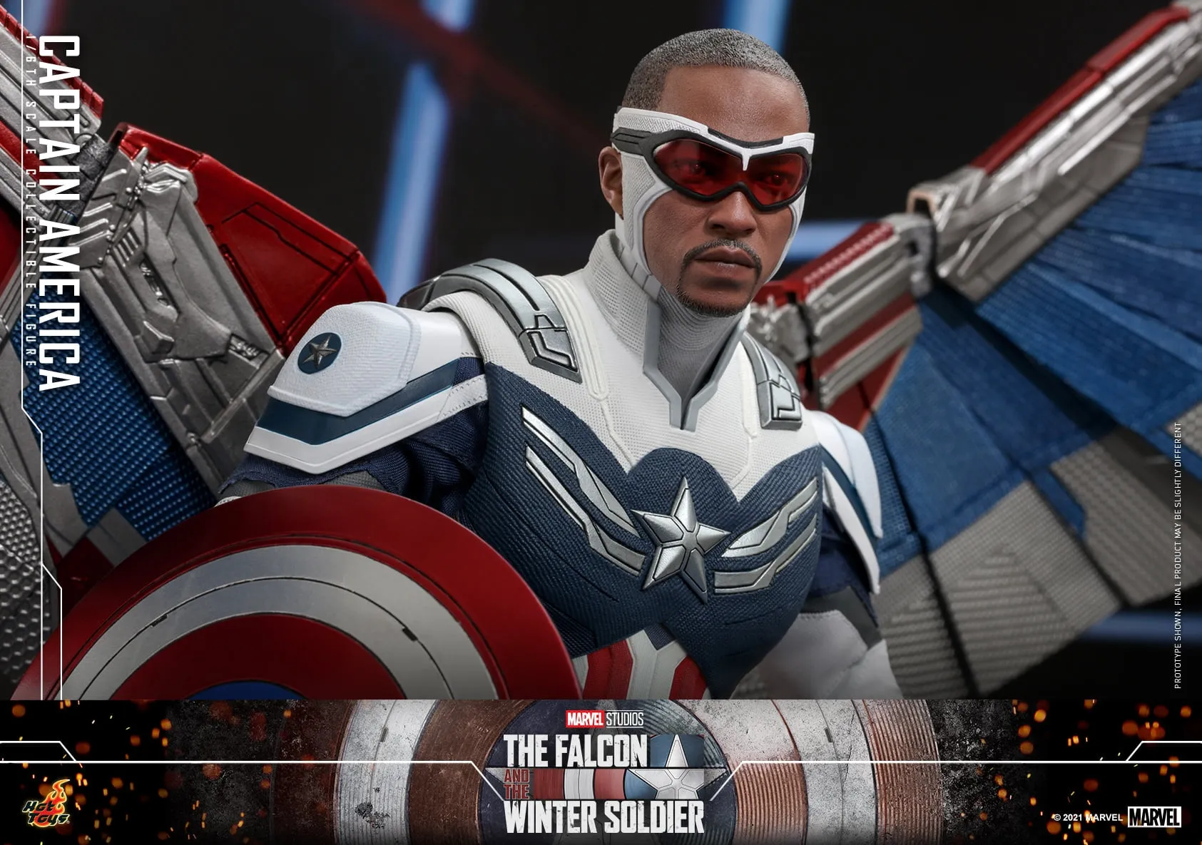 Hot Toys - TMS040 - The Falcon and the Winter Soldier - 1/6th scale Captain America Collectible Figure