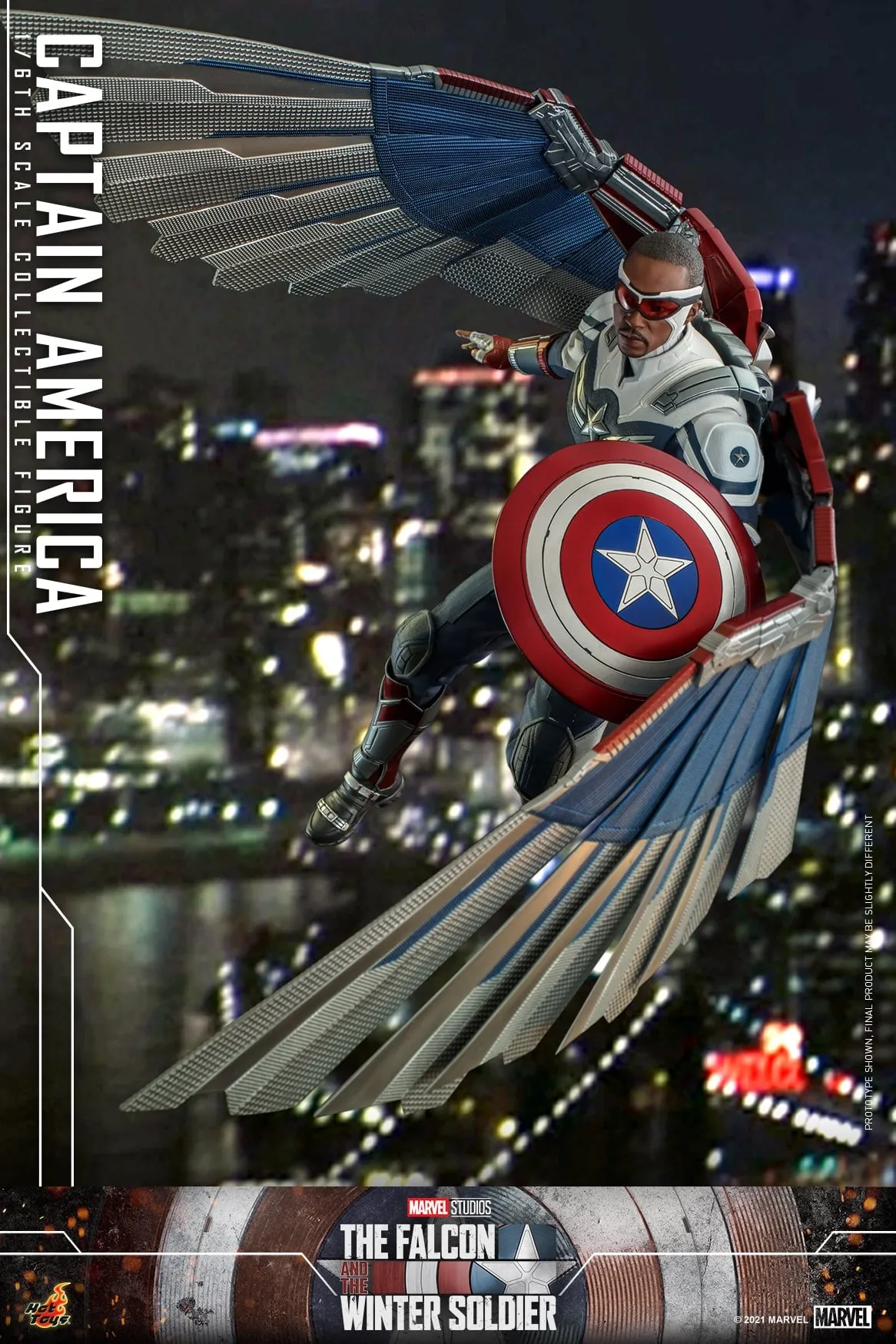 Hot Toys - TMS040 - The Falcon and the Winter Soldier - 1/6th scale Captain America Collectible Figure