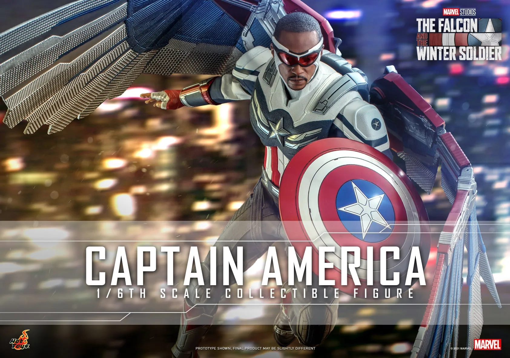 Hot Toys - TMS040 - The Falcon and the Winter Soldier - 1/6th scale Captain America Collectible Figure