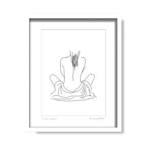 In The Moment Minimalist Framed Art 17.5" x 13.5" - Black