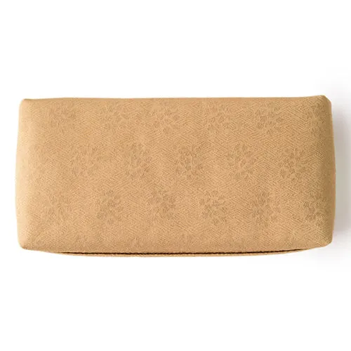 Kyo-Yuzen Clutch Bag - Beige, Made in Kyoto, Japan