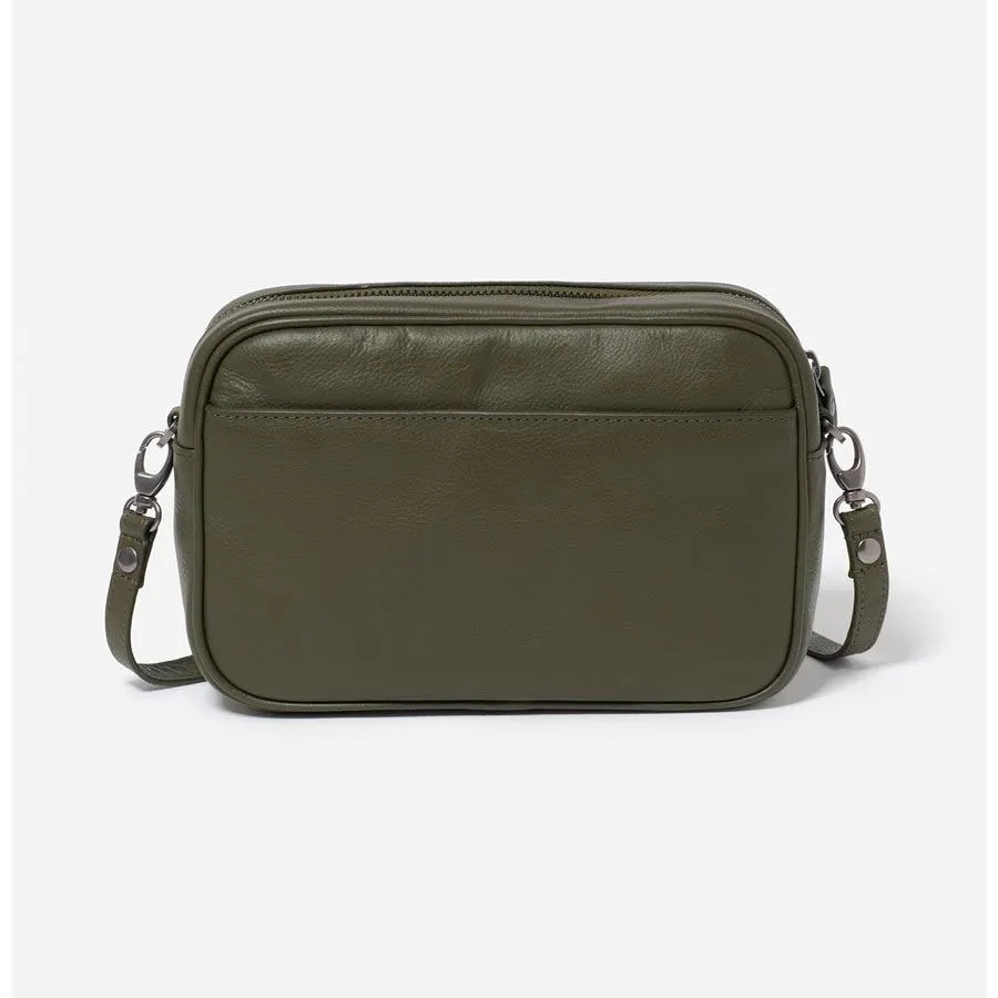 Leather Taylor Bag - Olive