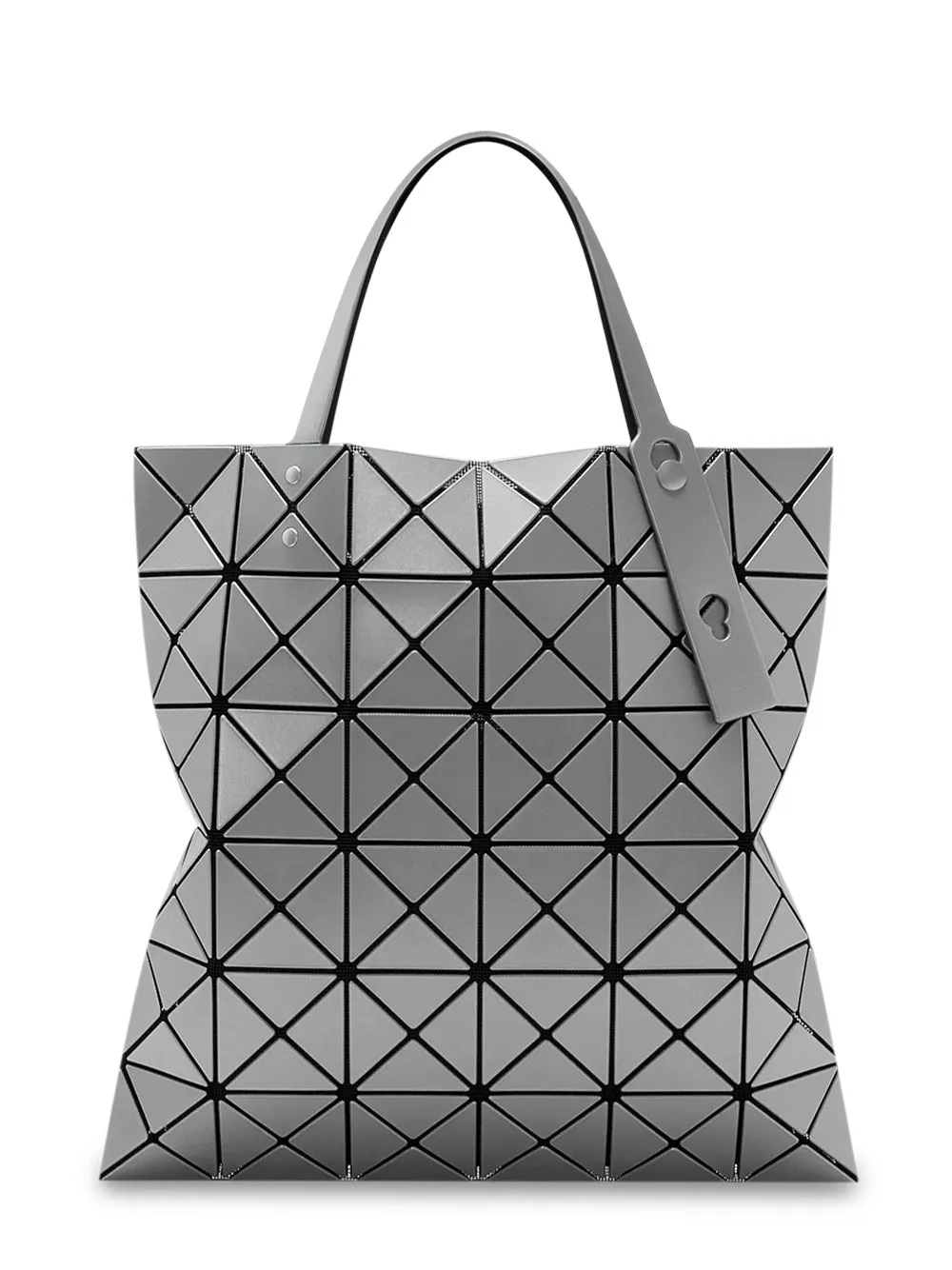 LUCENT W COLOR Tote (6*6) (Light Gray×Silver)