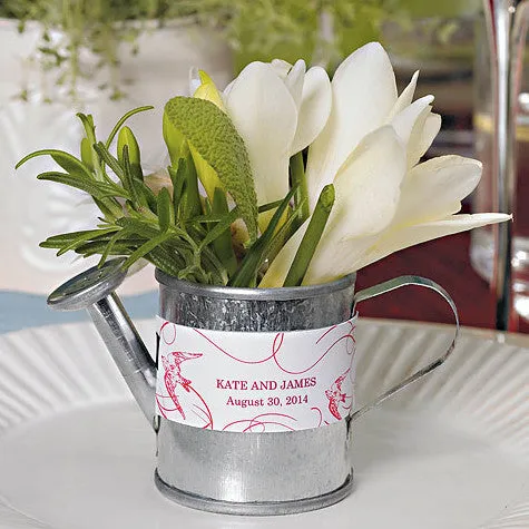 Mini Watering Can Wedding Party Favor (Pack of 12)