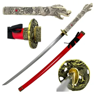 Musha Seiryu Red Katana