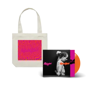 Nicholas Allbrook / Manganese LP Translucent Orange Vinyl & Natural Tote Bundle