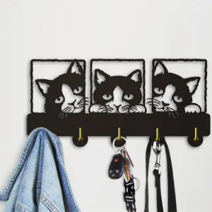 Peeping Cat 3D Hook Rails