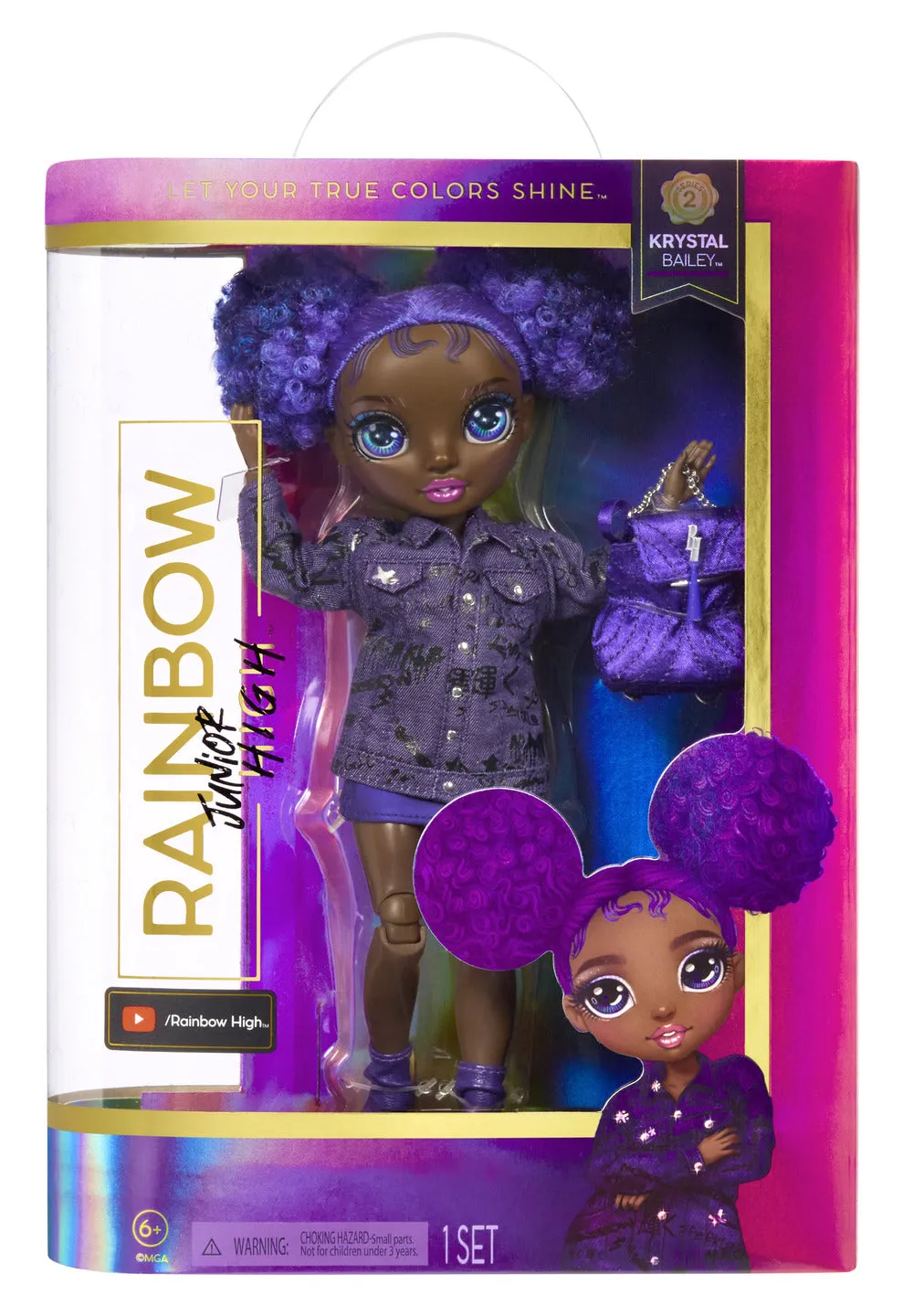 Rainbow High Junior High Fashion Doll Series 2 Krystal Bailey