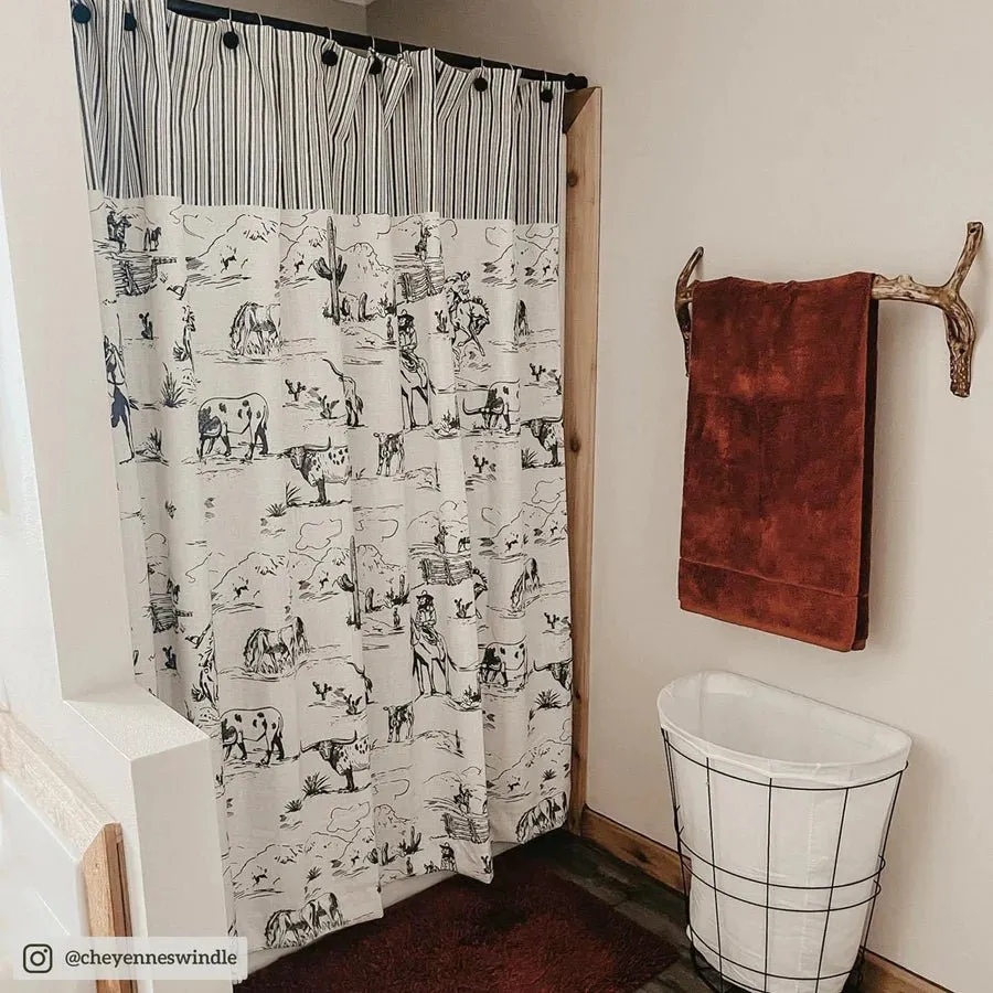 Ranch Life Shower Curtain