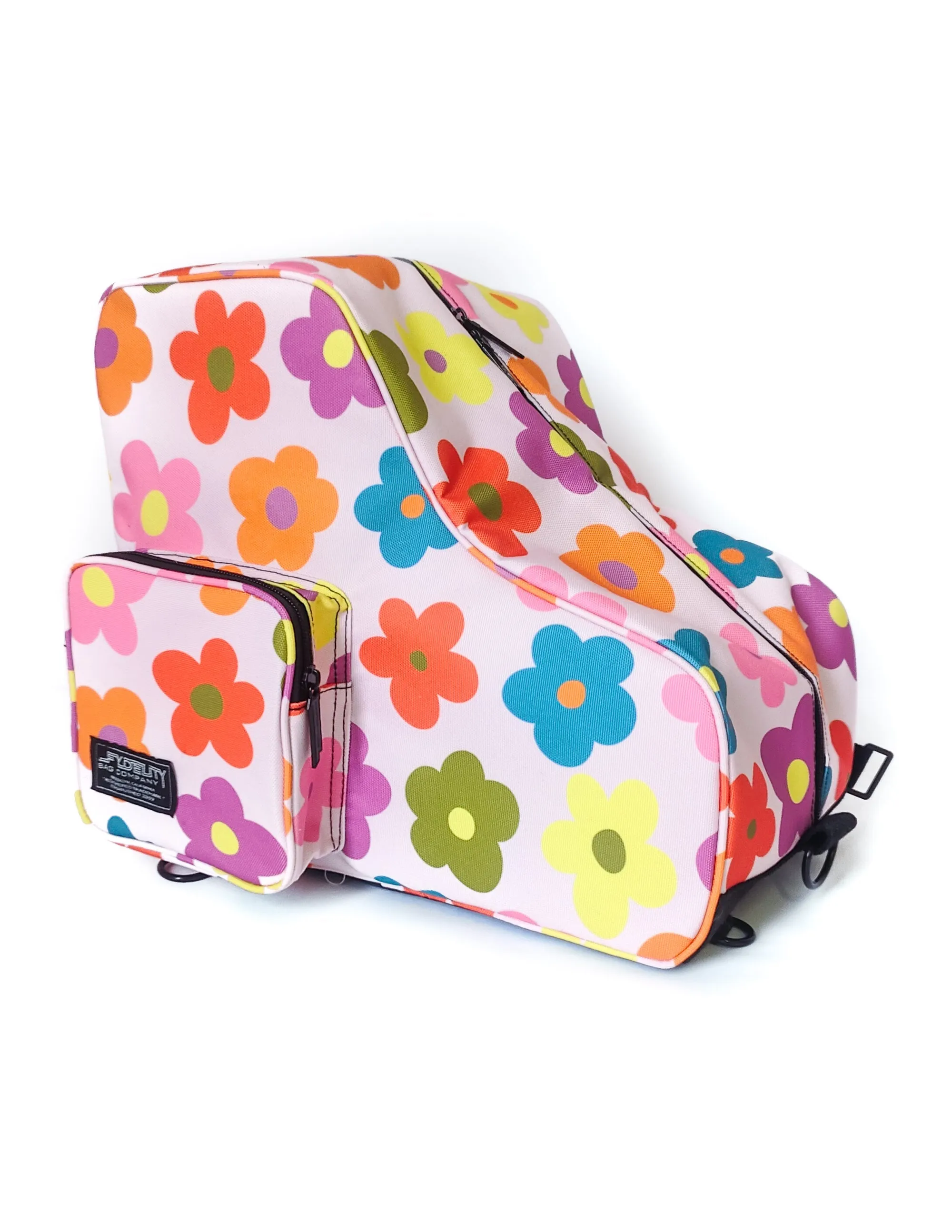 Roller Skate Backpack | Freewheelin' | Multi-Poppy