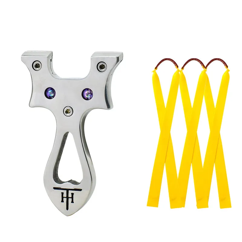 TH Blue Eyes Stainless Steel Slingshot