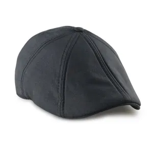 The Caddy Boston Scally Cap - Black