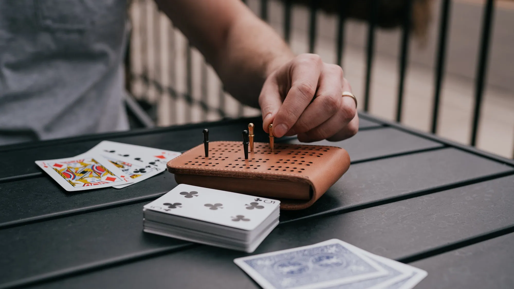 The Travel Cribbage Set