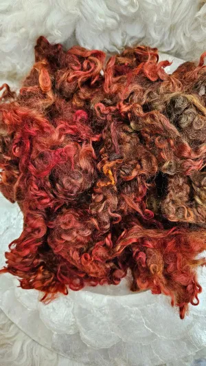 TOLSTOY Dyed Cotswold Lamb Locks - 5 ounces