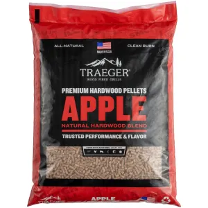 Traeger Pellet Grills:  Apple Pellets (20Lb)