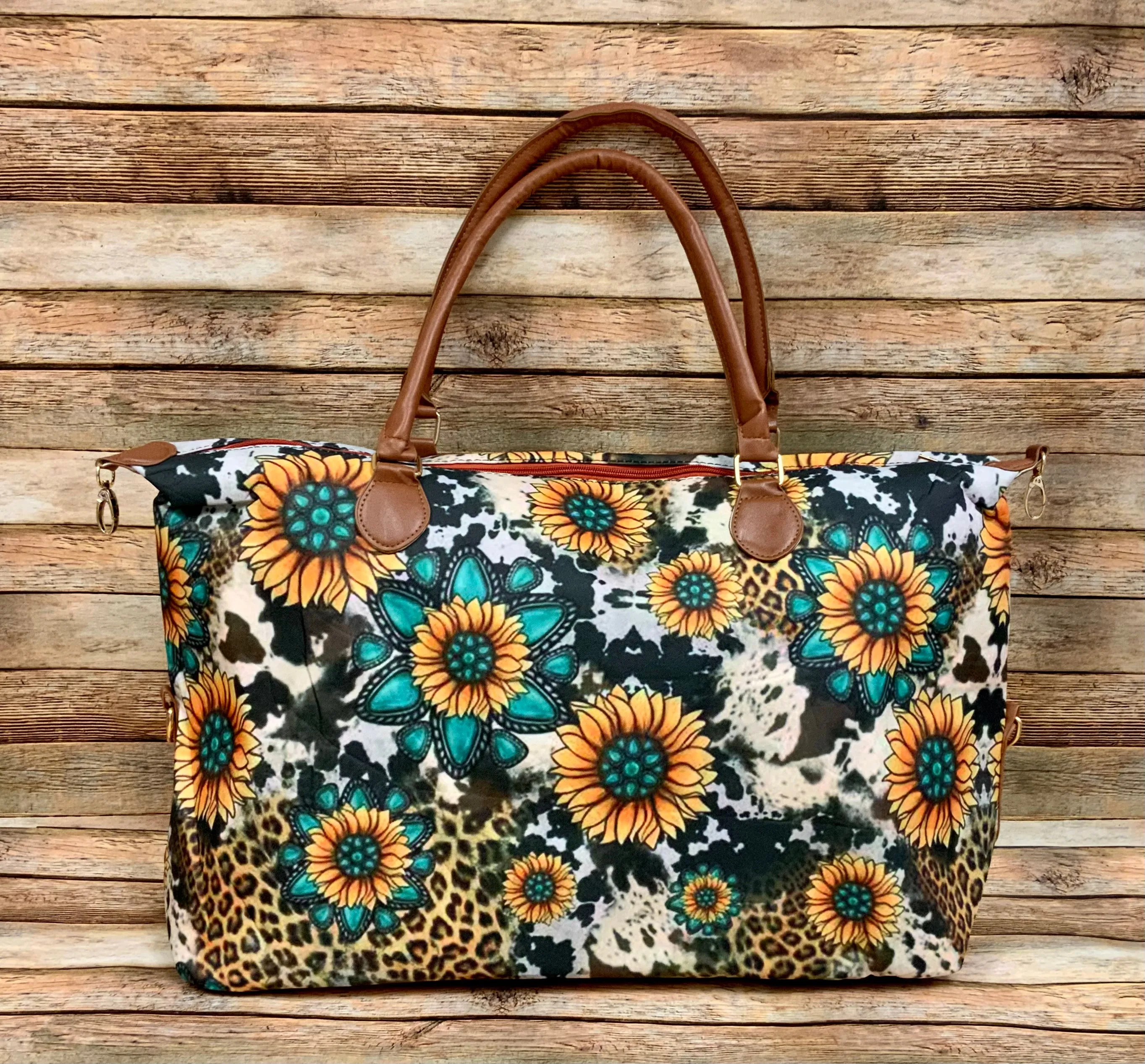 Western Rustic Sunflower Weekender